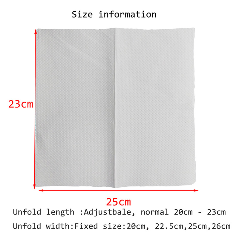 Toalla de papel de 180 hojas.